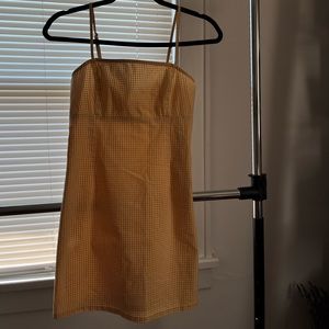 Garage - Yellow Gingham Dress